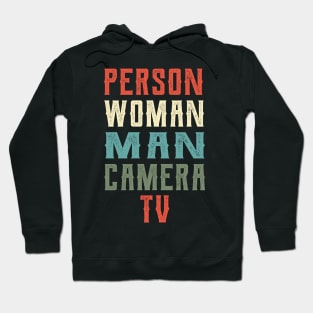 Person Woman Man Camera Tv election Hoodie